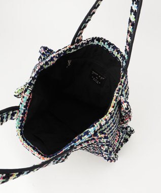 TOCCA 【再入荷！ヨンアさんコラボ】WAVES TOTE BAG トートバッグ マルチツイード系