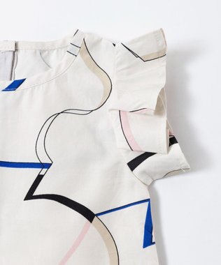 TRICOTE CUT RIBBON TANK TOP 90WHITE