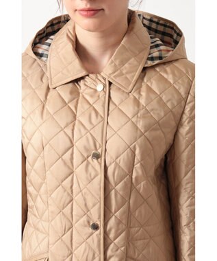 DAKS ライトウェイト キルティングコート ベージュ