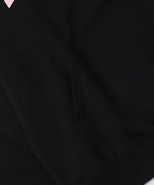 WEGO 【ユニセックス着用ITEM/MLサイズ展開】カレッジプルパーカー ブラック