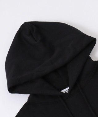 WEGO 【ユニセックス着用ITEM/MLサイズ展開】カレッジプルパーカー ブラック