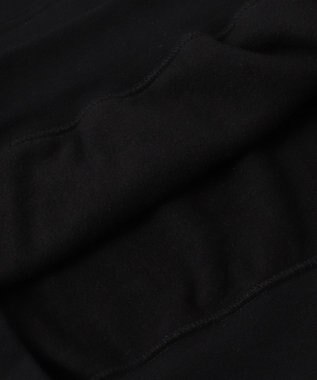 WEGO 【ユニセックス着用ITEM/MLサイズ展開】カレッジプルパーカー ブラック