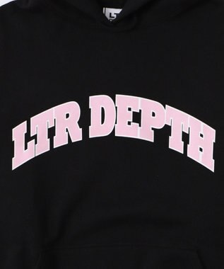 WEGO 【ユニセックス着用ITEM/MLサイズ展開】カレッジプルパーカー ブラック