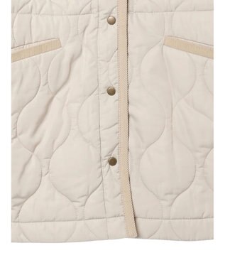 CRAFT STANDARD BOUTIQUE キルティングミドル丈コート Ivory