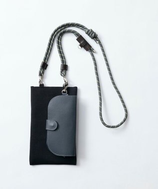 TRICOTE LEATHER SUNGLASSES CASE／レザーサングラスケース 95GRAY