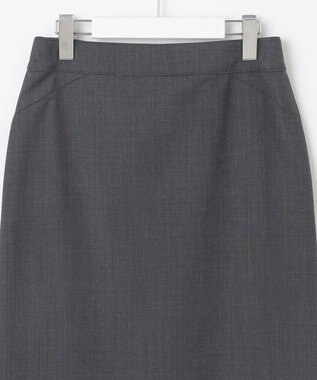 J.PRESS LADIES S 【セットアップ対応】BAHARIYE PINHEAD スカート グレー系