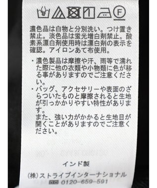 Green Parks Ｉ　ノースリスモッキング切替ワンピース Black