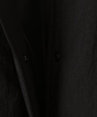 Green Parks シームレスライト中わたノーカラーブルゾン Black