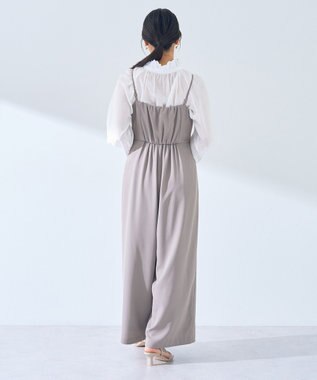 YECCA VECCA キャミオールインワン Gray Beige