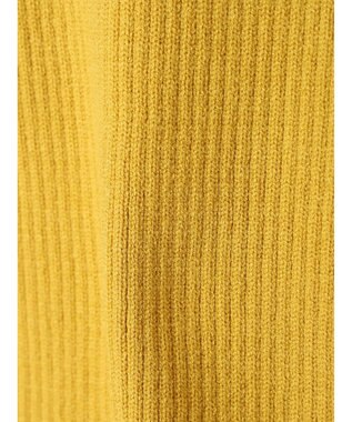 CRAFT STANDARD BOUTIQUE リブタートルネックニットプルオーバー Mustard