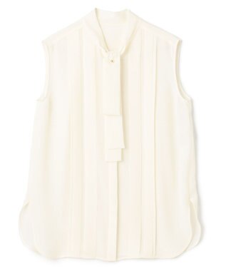 BEIGE， MARIGNY / ボウタイブラウス Ecru