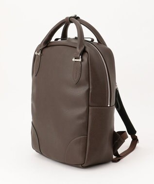 UNBILLION Otias アンティークタイプ合皮2WAYリュック ダークブラウン