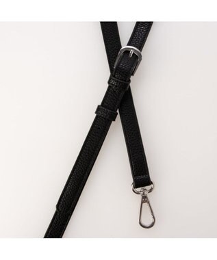 UNBILLION カシュカシュ cachecache / シボフェイクレザー2wayミニバッグ ブラック