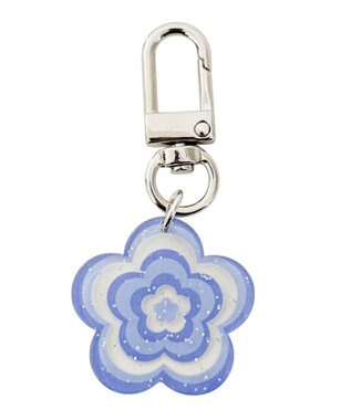 WEGO カラフルフラワーキーホルダー