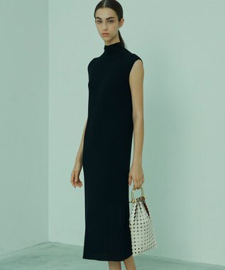 BEIGE， GINGKO / Iラインワンピース Black