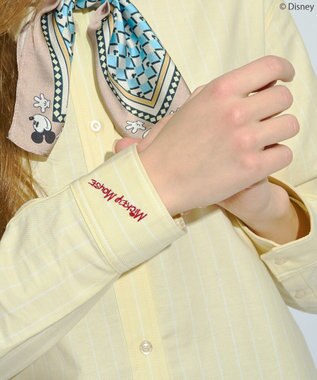 AMERICAN HOLIC 【Mickey&Friends】ボタンダウンシャツ Yellow