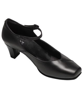 ASICS WALKING ペダラウォーキングシューズ 3E ヒール高5.0cm ブラック系