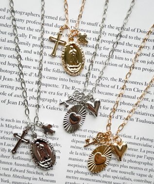 WEGO Lジャラトップネックレス 柄1