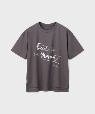 GRACE CONTINENTAL ロゴコラボTシャツ チャコール