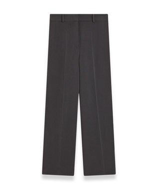  コンフォートクレープ　ワイドストレートトラウザーズ