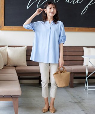 Tiaclasse 【新色追加】テーパードコロールバッグ キャメル