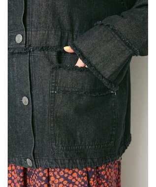 CRAFT STANDARD BOUTIQUE デニム２WAYブルゾン Black