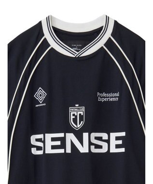 CRAFT STANDARD BOUTIQUE 接触冷感/UVカット/イージーケア/ストレッチ/ゲームシャツ-B Navy