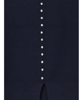 Te chichi バックビジューニット ネイビー