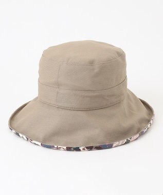 J.PRESS LADIES 【洗える・畳める】 LIBERTY リネン ハット ベージュ系