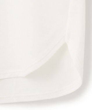 23区 S 【洗える】ロゴ ロング Tシャツ ホワイト系