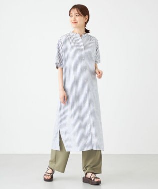 SHARE PARK LADIES フレンチスリーブガウンワンピース