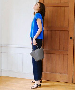 Tiaclasse 【新色追加】テーパードコロールバッグ グレー