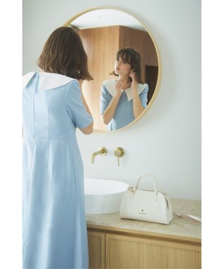 TOCCA 【00サイズあり・洗える・UVケア】FLYING SAUCER ドレス スカイブルー系