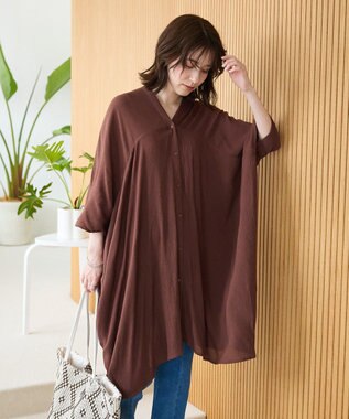 Green Parks Ｉ　レーヨンクレープチュニック