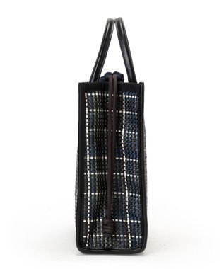 LeSportsac WOVEN MED DRAWST TOTE/マルチメッシュノワール マルチメッシュノワール