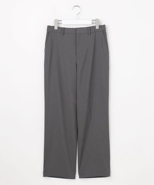 J.PRESS LADIES L 【セットアップ対応】ファンマートロストレッチ テーパード パンツ チャコール系