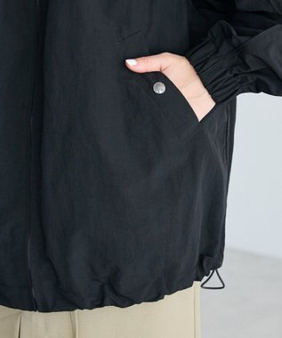 CRAFT STANDARD BOUTIQUE ギャザーヘムブルゾン Black