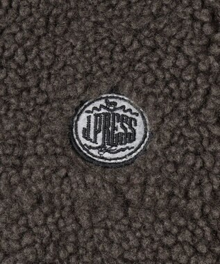 J.PRESS KIDS 【100-130cm】スタンドカラー ボア ブルゾン ブラウン系