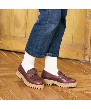 ing <ing>ビンテージアクセントローファー ワイン