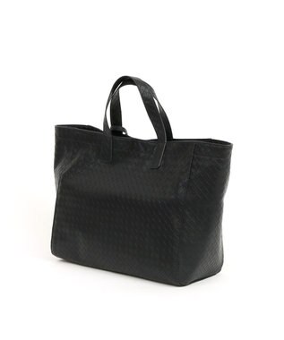 UNBILLION カシュカシュ cachecache / メッシュエンボスA4ショッパートート ブラック