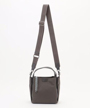 Y'SACCS 【大人のおしゃれ手帖10月号掲載】市川実和子×Y'SACCS　ナイロンすっきりミニマムトート ダークグレー