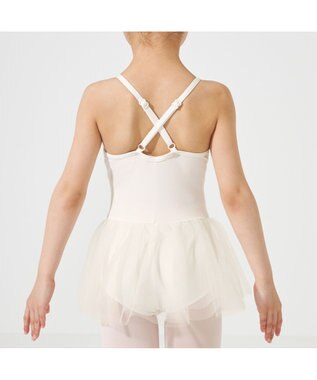 Chacott スカート付レオタード オフホワイト
