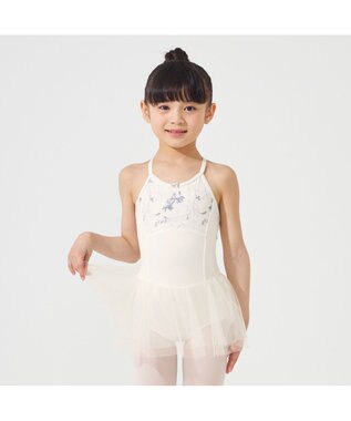 Chacott スカート付レオタード オフホワイト