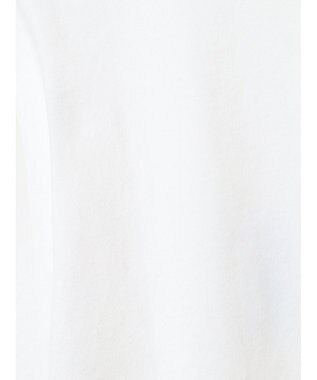 earth music&ecology 襟パール刺繍ロゴＴシャツ White