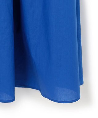 UNFILO コットンローン ボリュームスカート ブルー