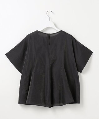 自由区 ブライトシアーシャンブレー ブラウス ブラック
