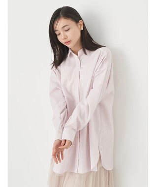 earth music&ecology サッカーレギュラーシャツ Pink