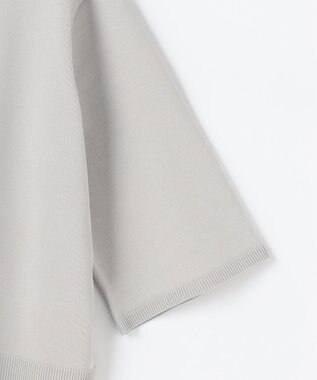 ANY L 【2SET】バイカラーポロニット×スカートセット ライトグレー×ベージュ