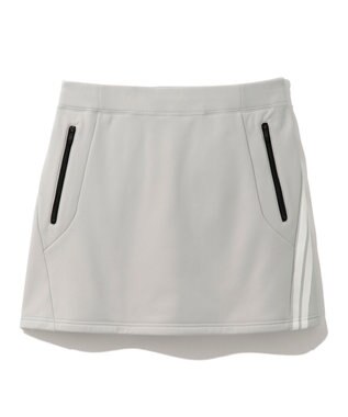 ZERO HALLIBURTON スウェットミニスカート 82749 洗濯可能 保温 ストレッチ ゴルフ ZHG-W10c グレー