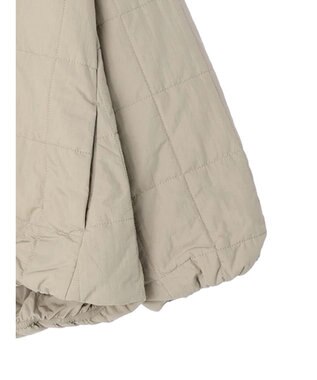 CRAFT STANDARD BOUTIQUE 蓄熱 スクエアキルトブルゾン Beige